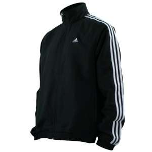 Adidas Mens Small S Essentials 3 Stripe Track Suit Top Jacket Pants 