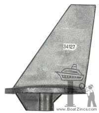 Mercury Outboard Zinc Anode CAM 34127  New  