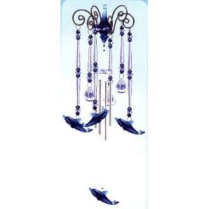  Wind Chime Swimming Dolphin Duet Chandelier Mobile Style 