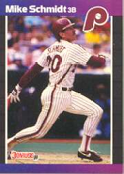 1989 Donruss #193 Mike Schmidt  