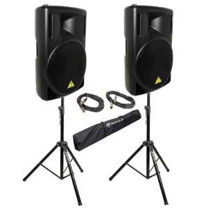  B215D 1100 Watts Active Class D Light Weight 15 Pa Speakers 