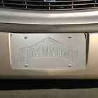   St. Marys Mountaineers Silver Mirrored Mascot Classic License Plate