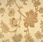 17 Yards   Drapery Upholstery Fabric Floral Chenille Al