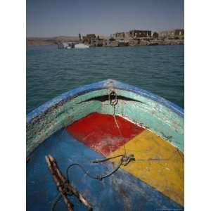  Boat Glides Toward Old Ruins That Will Be Submerged By the 