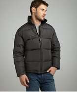 london fog charcoal zip front dexter down coat