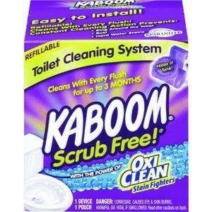 Church And Dwight 35113 kaboom Scrub Free Toilet Cleaning System 