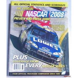 THE OFFICIAL NASCAR PREVIEW AND PRESS GUIDE 2008  