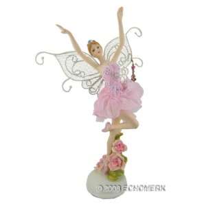    Ballerina Jewelry Stand Earrings Holder Pink