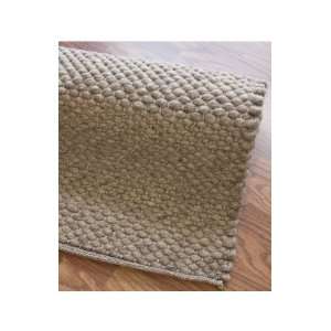  Hand Tufted Wool Solid BIG Area Rug 8x10 Natural Plain 