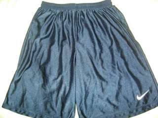 Nike Mens Basketball Shorts Sz XL X Large Dark Blue  