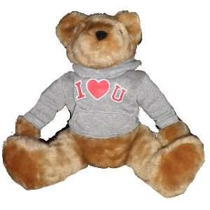  2012 I Heart U Teddy Bear with Hoodie Toys & Games