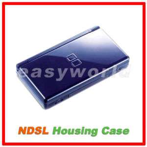 New Shell Nintendo DS LITE NDSL BOX HOUSING CASE BLUE  