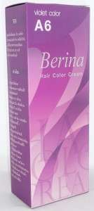 Hair COLOR Permanent Hair Cream Dye VIOLET PURPLE A6  