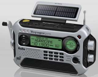 KA600 NOAA Alert Multiband Radio W/RDS, Crank, Temp, LED Lite & Free 
