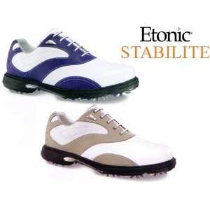 Stabilite Womens Etonic Golf Shoes (ColorWhite/Cobalt,Size10,Width 