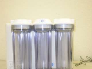 WATER FILTER CLEAR HOUSING FOR REVERSE OSMOSIS DI 10  