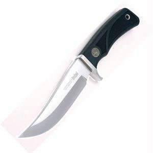   Sportsman Knife, Clip Blade, Plain, Leather Sheath