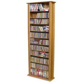 Black 400 CD/DVD Media Storage Tower/Shelf/Rack/Cabinet  