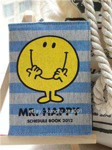   Schedule Monthly Weekly Planner Organizer Diary w Cotton Cover  