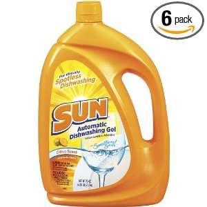  Sun Sations Liquid Auto Dish Gel, 75 Ounce (Pack of 6 