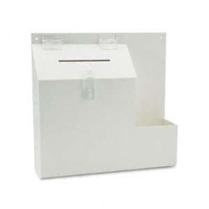  deflect o® Plastic Suggestion Box BOX,SUGGESTION,W/LCK,WE 