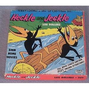  Vintage Heckle and Jeckle Log Rollers 8mm (Film) Movie 