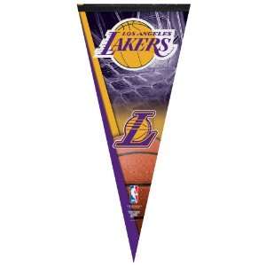  NBA Los Angeles Lakers Premium Quality Pennant 17 by 40 