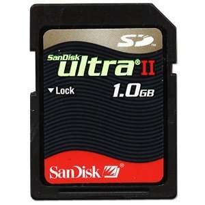    SanDisk Ultra II 1GB Secure Digital Memory Card Electronics
