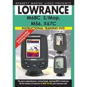   Bennett Training DVD For Lowrance M68CS/Map, M56,X67C 