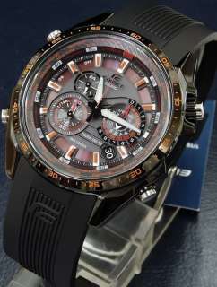 NEW CASIO EDIFICE EQS 500C 1A2JF Tough Solar Chronograph Mens Watch 