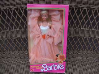 Peaches n Cream Barbie 1984 NRFB MIB  