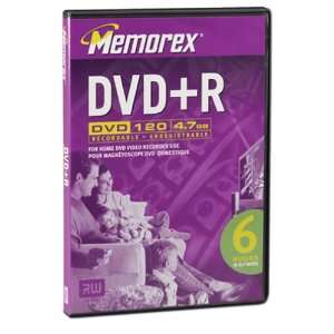  Memorex 4.7GB DVD+R Media Electronics