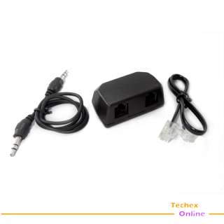 both parties telephone tele line recorder adapter for recording pen