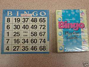 SALE BINGO COMBO PACK 1000 PAPER CARDS & CALLING CARDS  