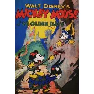  Mickey Mouse Walt Disney Productions Short Film Poster Mickey 