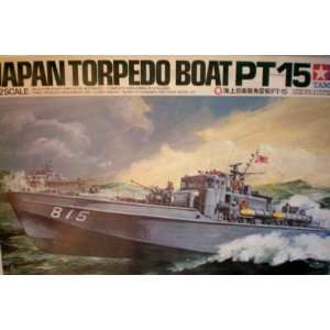  Japan Torpedo Boat PT 15 Precision Model Kit by Tamiya 