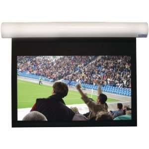   Motorized Wall/Ceiling Screens with White Housing Electronics