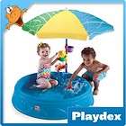 step2 play and shade pool with umbrella 