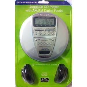   JOGGABLE CD PLAYER WITH AM/FM DIGITAL RADIO  Players & Accessories