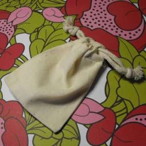   Muslin Bags Great for Gift Wrapping, Reusable Tea Bags, or Sachets