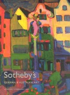 Sothebys German & Austrian Art Auction Catalog 2007  