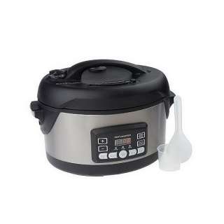 Cooks Essentials K29862 5qt Oval Pressure Cooker Silver  