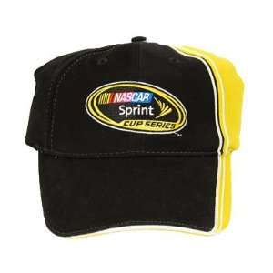  NASCAR SPRINT CUP SERIES BLACK YELLOW CAP HAT NASCAR 