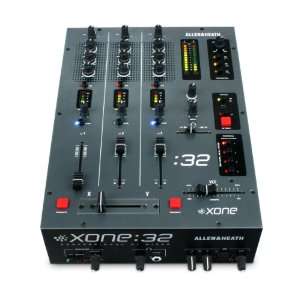   & Heath Xone32 Professional 3 Channel DJ Mixer Musical Instruments