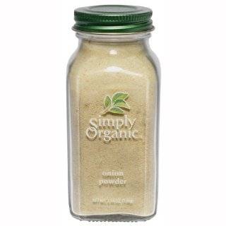 Simply Organic Onion, White Powder Certified Organic, 3 Ounce 