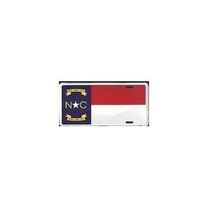  North Carolina State Flag License Plate Automotive