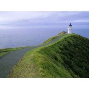 Lighthouse, Cape Reinga, Northland, North Island, New Zealand, Pacific 
