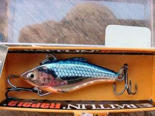 NIP 1 1/2 Rapala Rattlin RNR 4, Silver Blue Ireland  