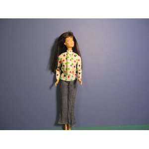VINTAGE BARBIE WITH POLKA DOT AND JEANS