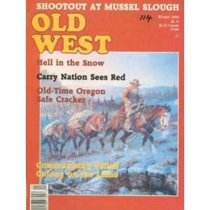  Old West Magazine Winter 1992 Bettina Colony Texas 